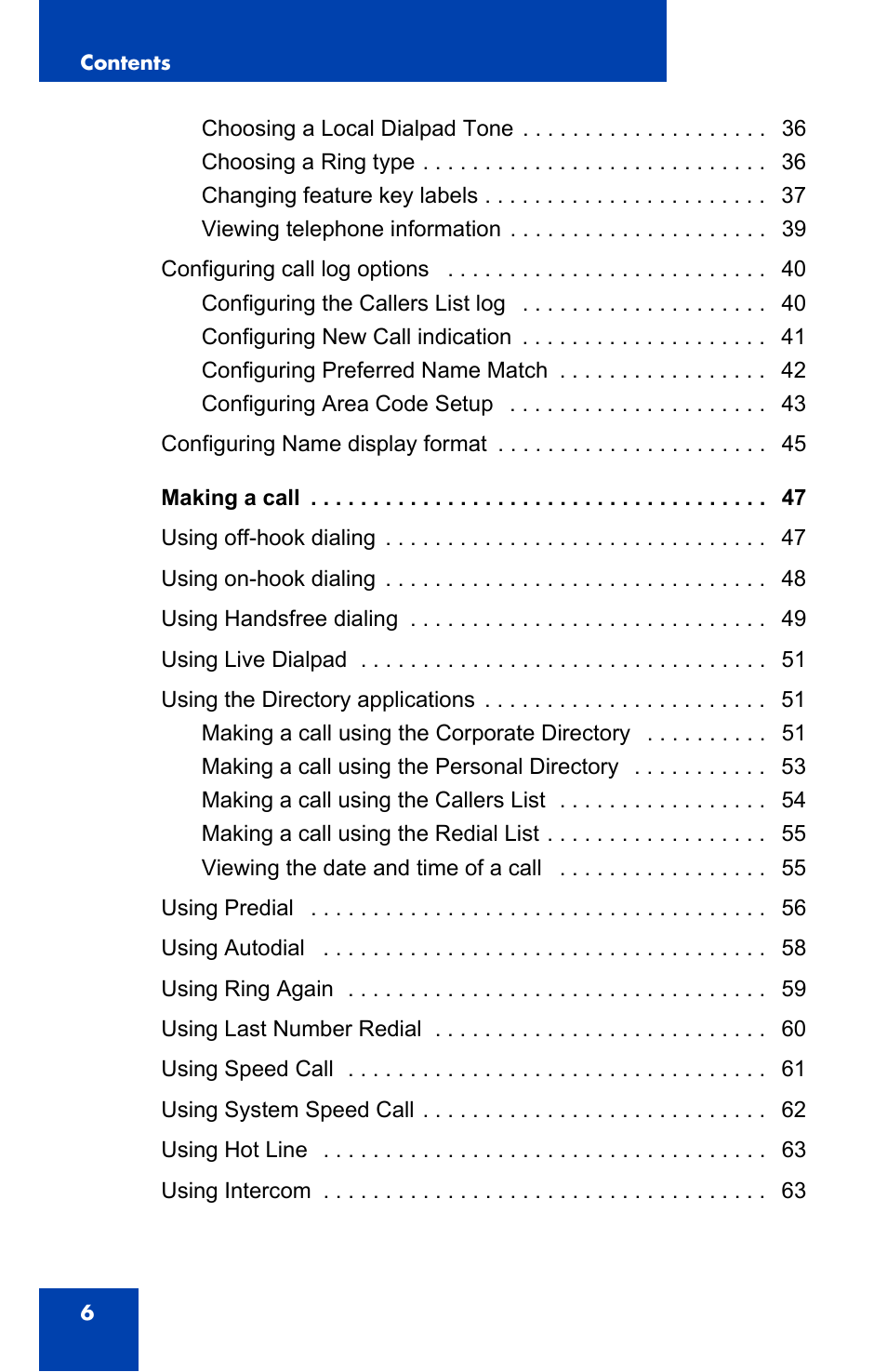 Nortel Networks 2002 User Manual | Page 6 / 152