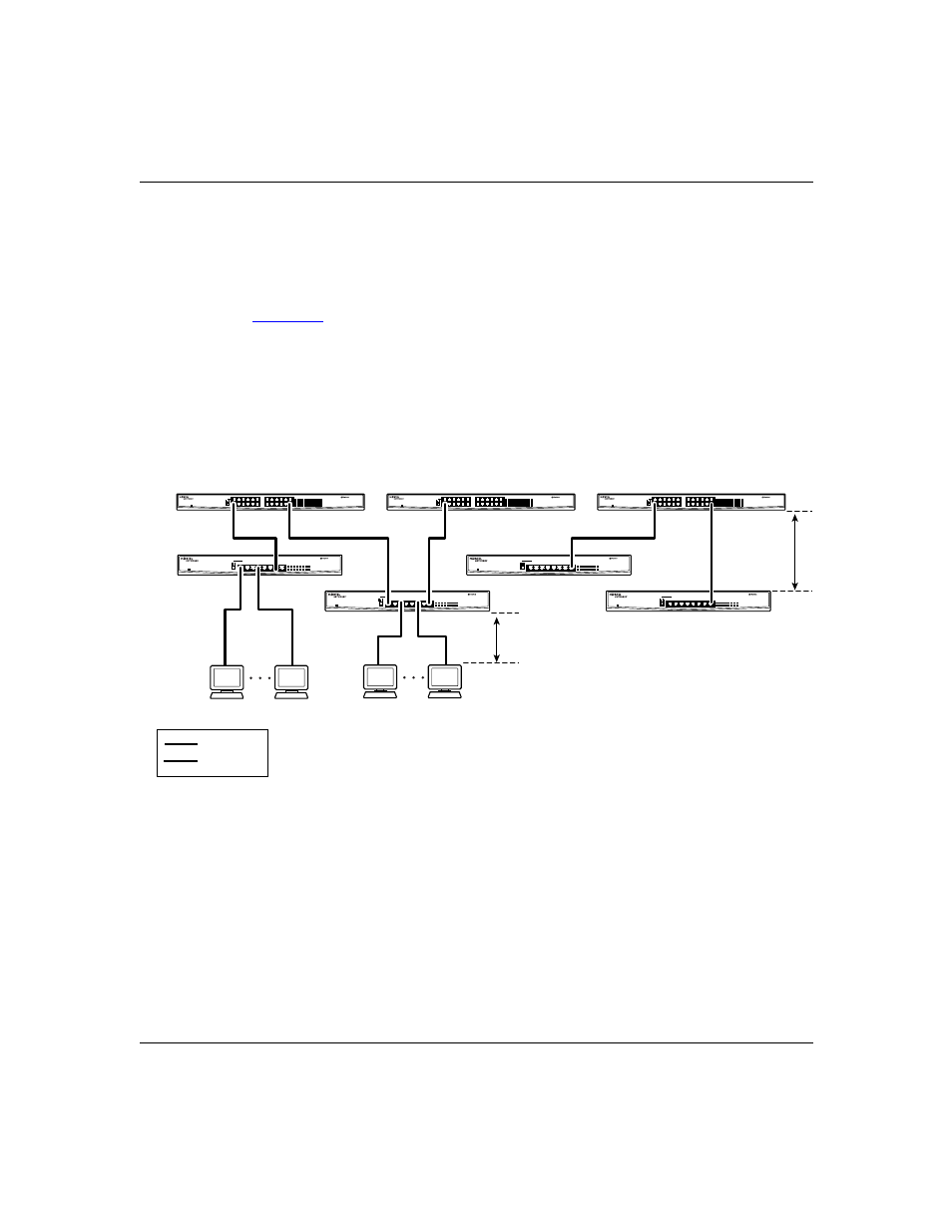 Extending a network, Extending a network -6, Figure 2-3 | Extension -6 | Nortel Networks 70 Series User Manual | Page 34 / 56