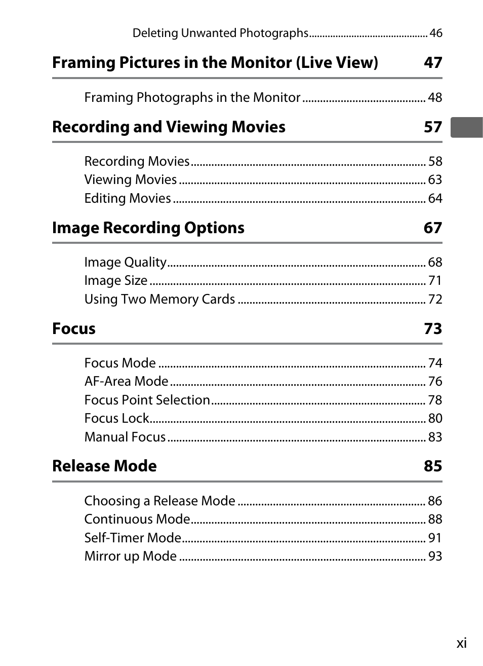 Nikon D300s User Manual | Page 13 / 432