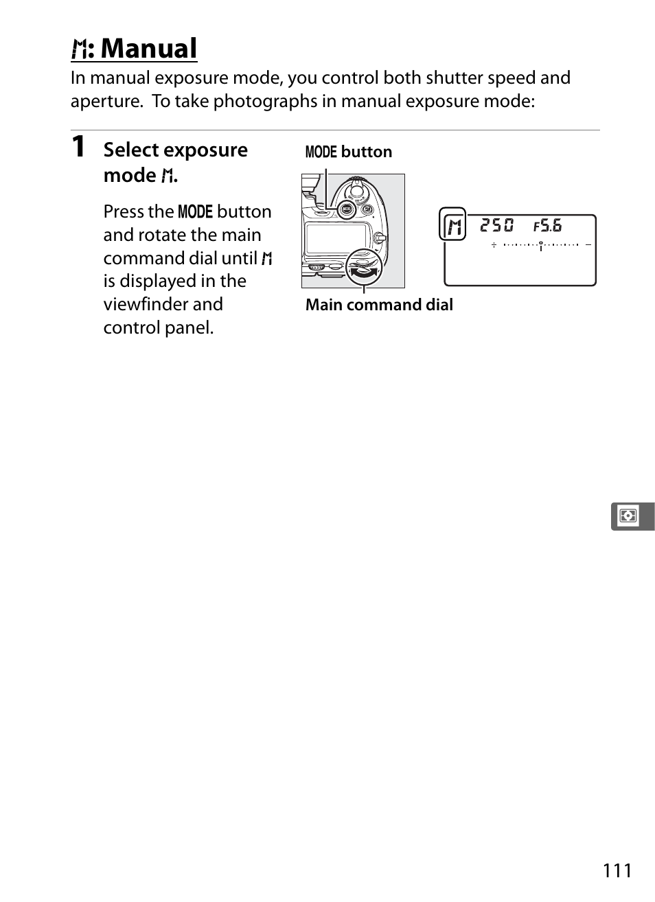 M: manual, H: manual | Nikon D300s User Manual | Page 137 / 432