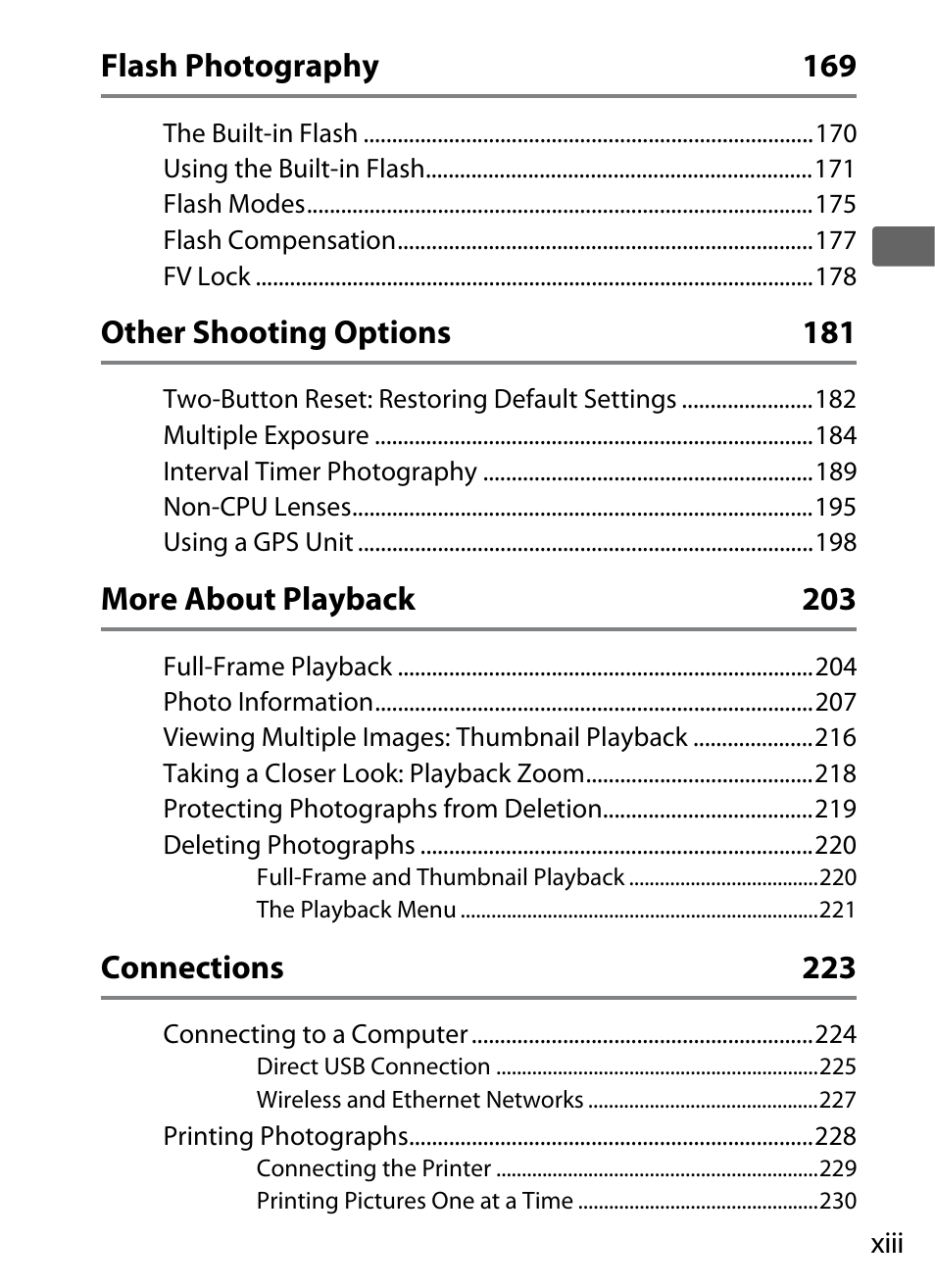 Nikon D300s User Manual | Page 15 / 432