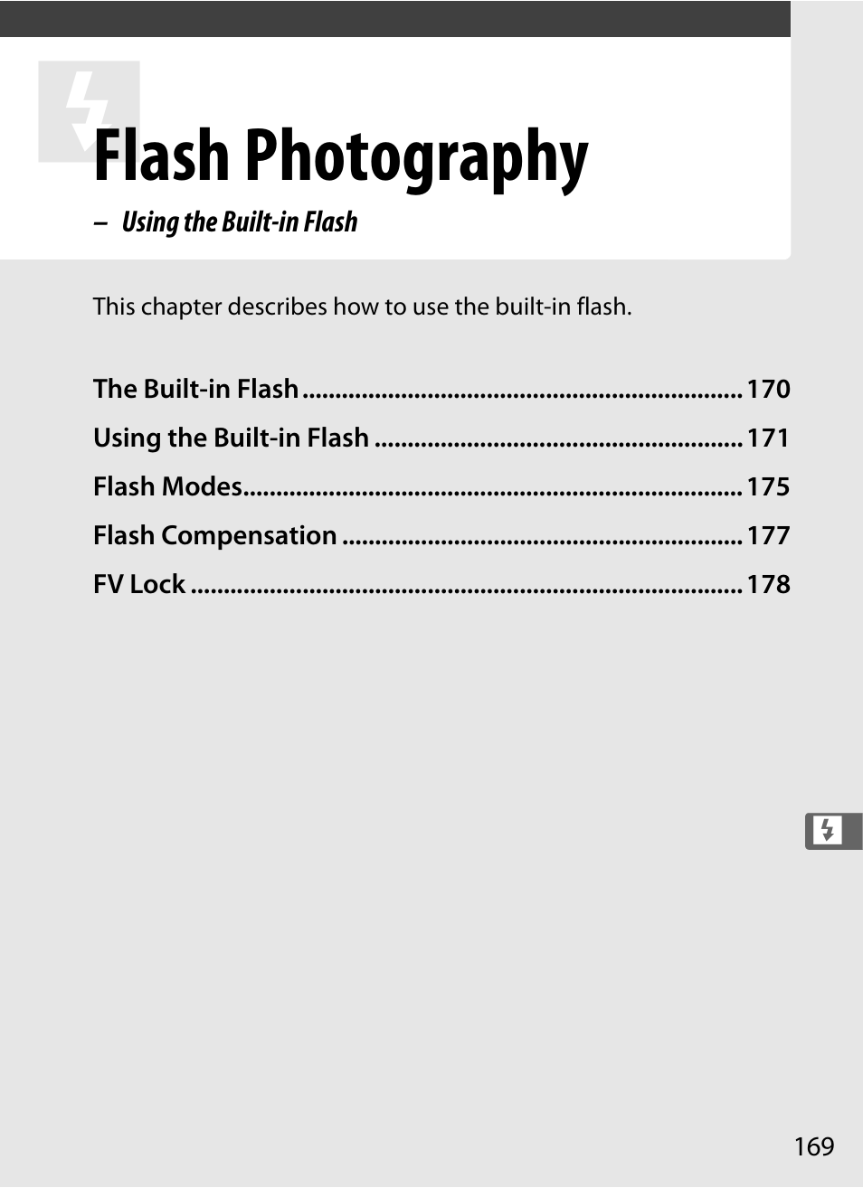 Flash photography | Nikon D300s User Manual | Page 195 / 432