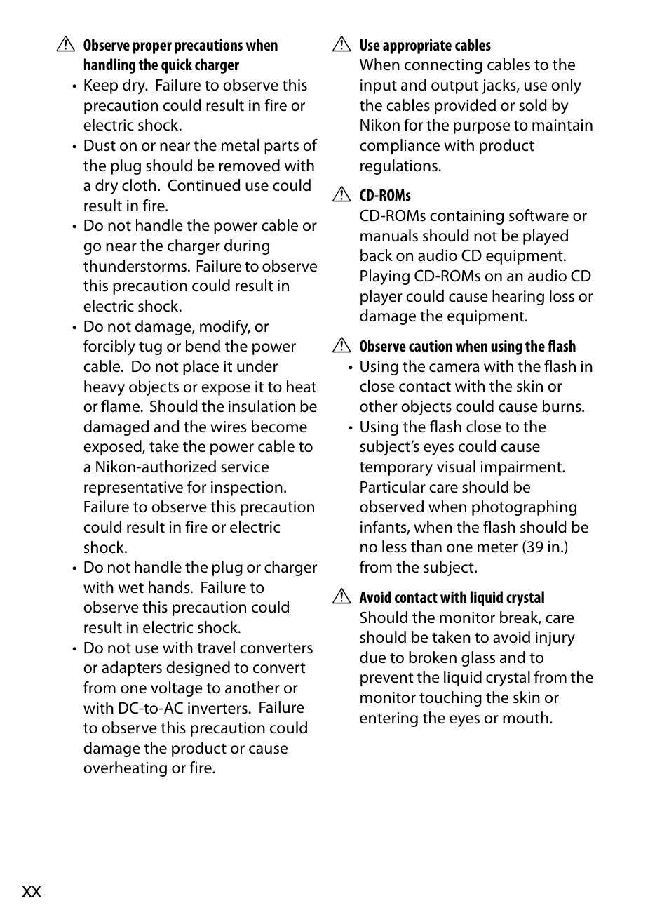 Nikon D300s User Manual | Page 22 / 432