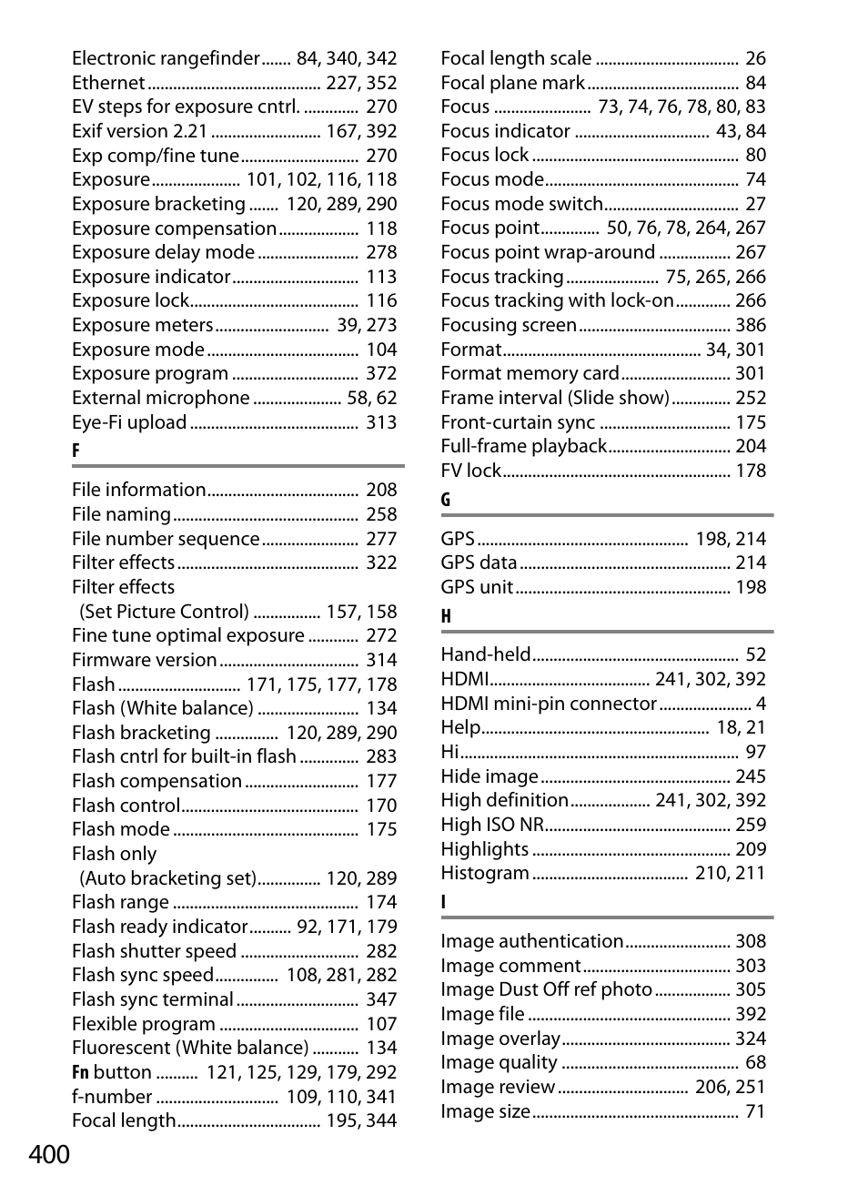 Nikon D300s User Manual | Page 426 / 432