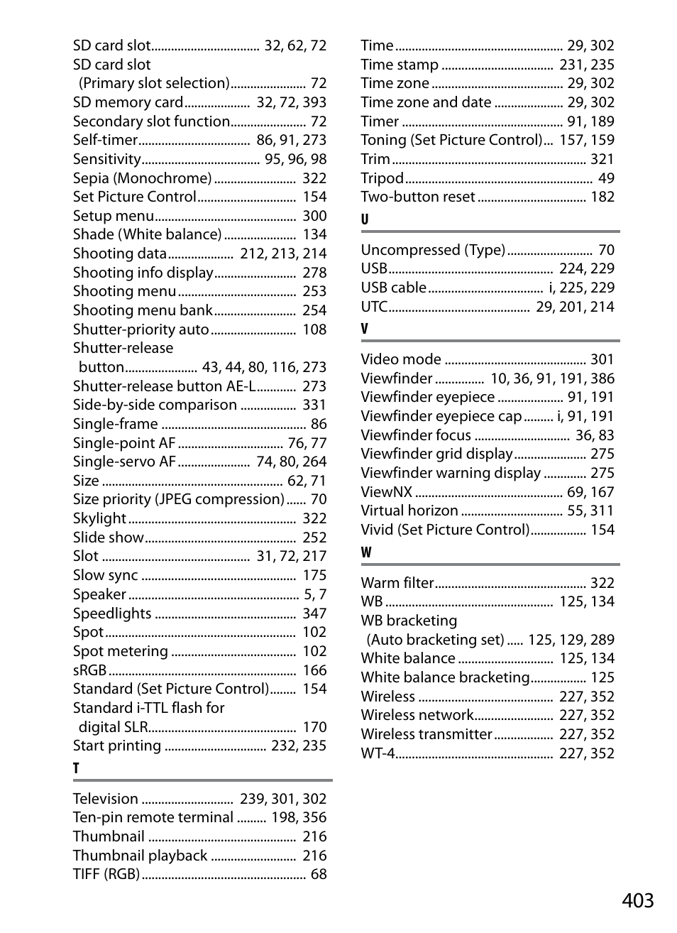 Nikon D300s User Manual | Page 429 / 432