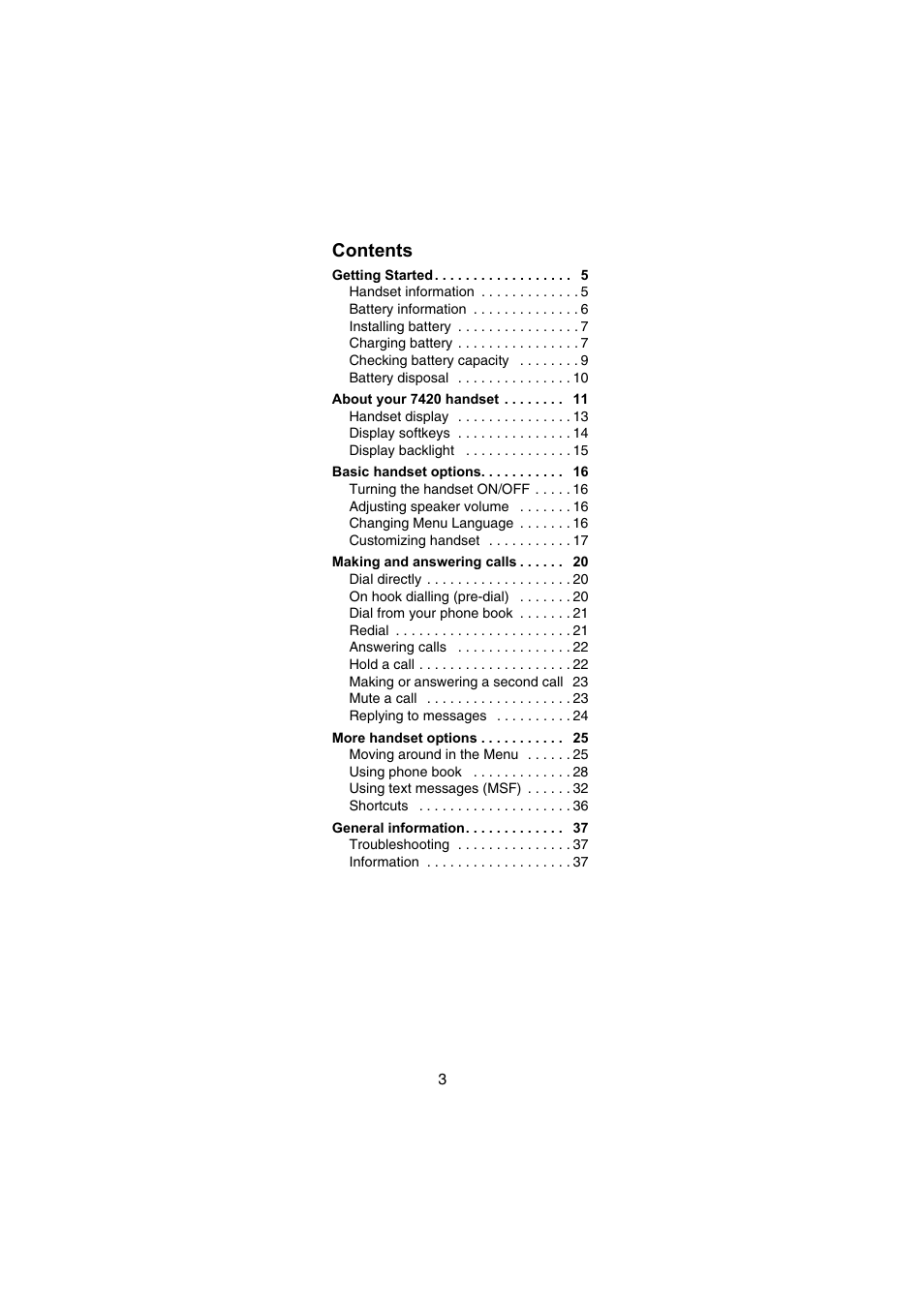 Nortel Networks Passport 7420 User Manual | Page 3 / 50