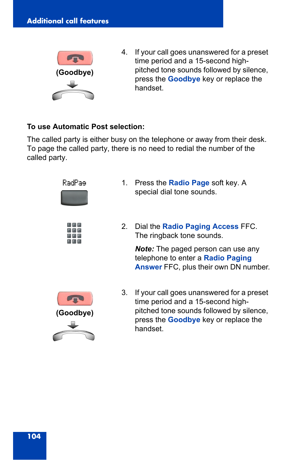 Nortel Networks 2004 User Manual | Page 104 / 150