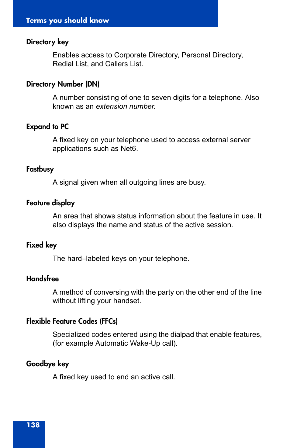 Nortel Networks 2004 User Manual | Page 138 / 150