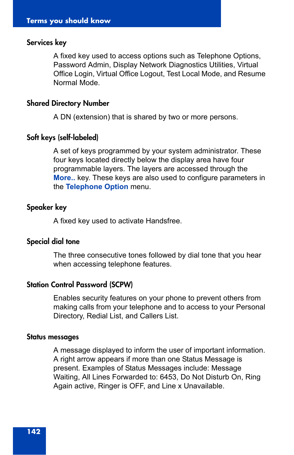 Nortel Networks 2004 User Manual | Page 142 / 150
