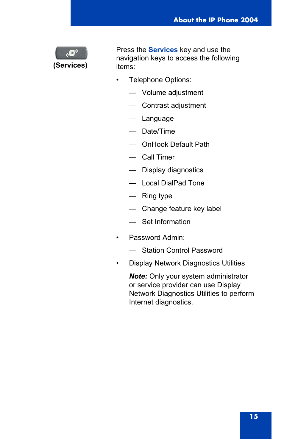 Nortel Networks 2004 User Manual | Page 15 / 150