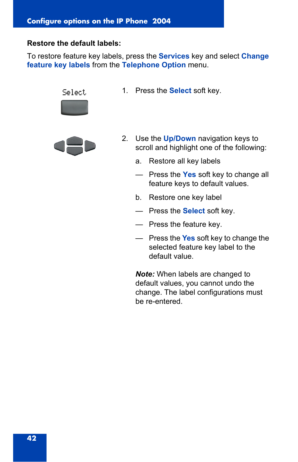 Nortel Networks 2004 User Manual | Page 42 / 150