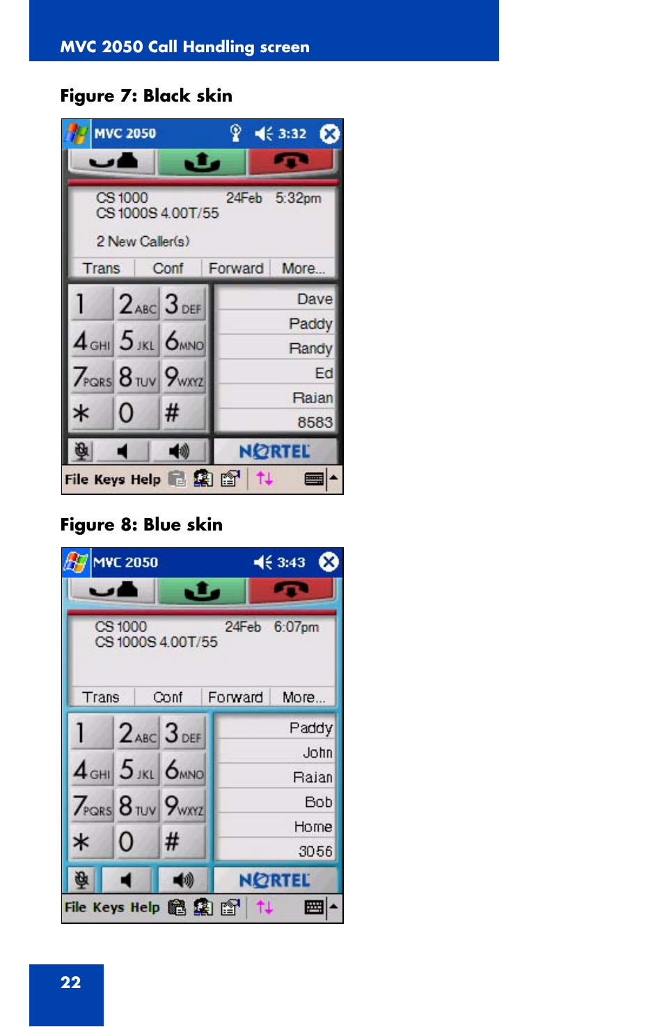 Figure 7 on, S: figures 7 | Nortel Networks NN42340-100 User Manual | Page 22 / 88