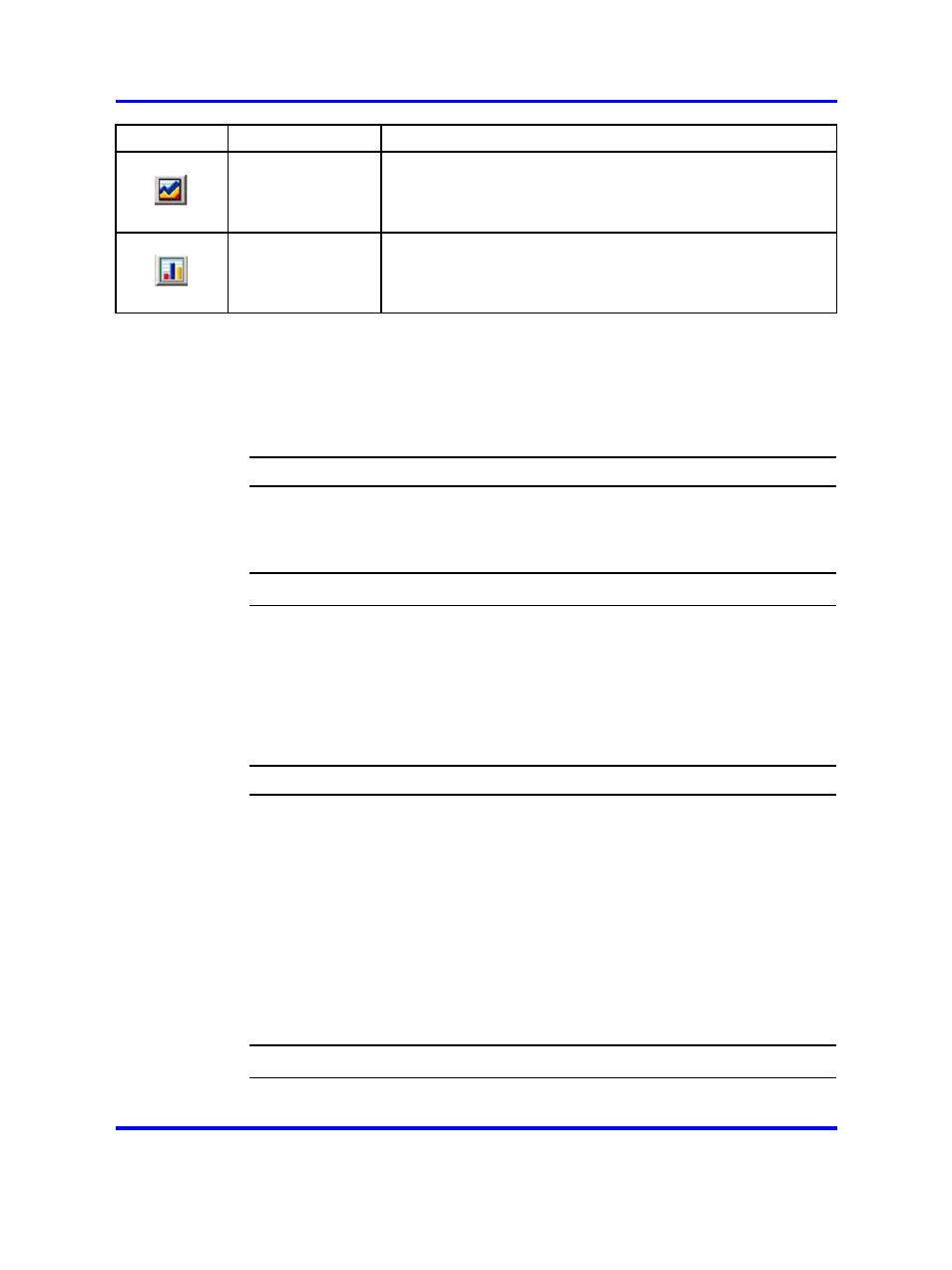 Statistics and other applications, Exporting statistics, Graph view methods | Viewing statistics as graphs using the toolbar | Nortel Networks 2500 Series User Manual | Page 27 / 78