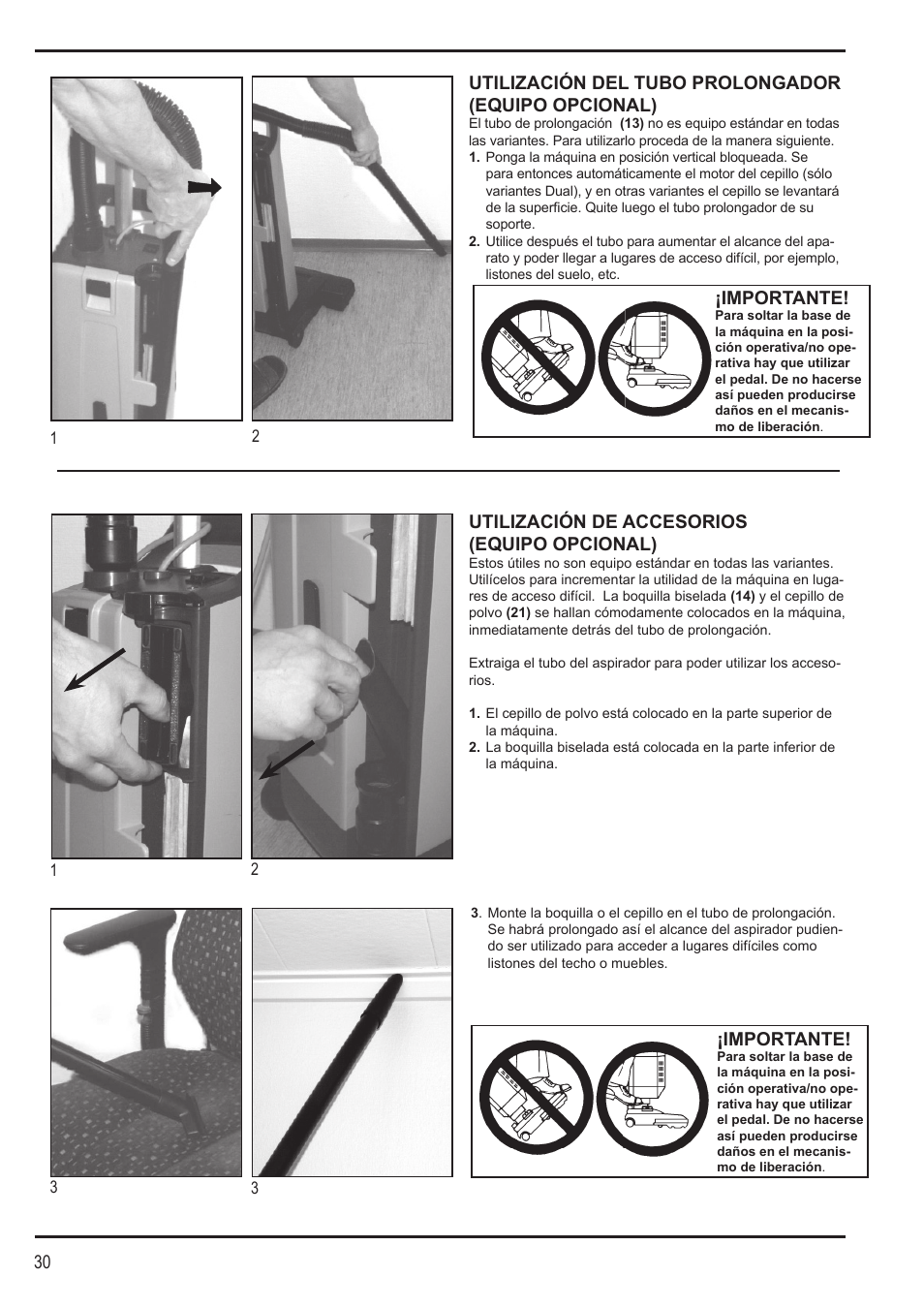 Nilfisk-Advance America SPECTRUM 12H User Manual | Page 30 / 36