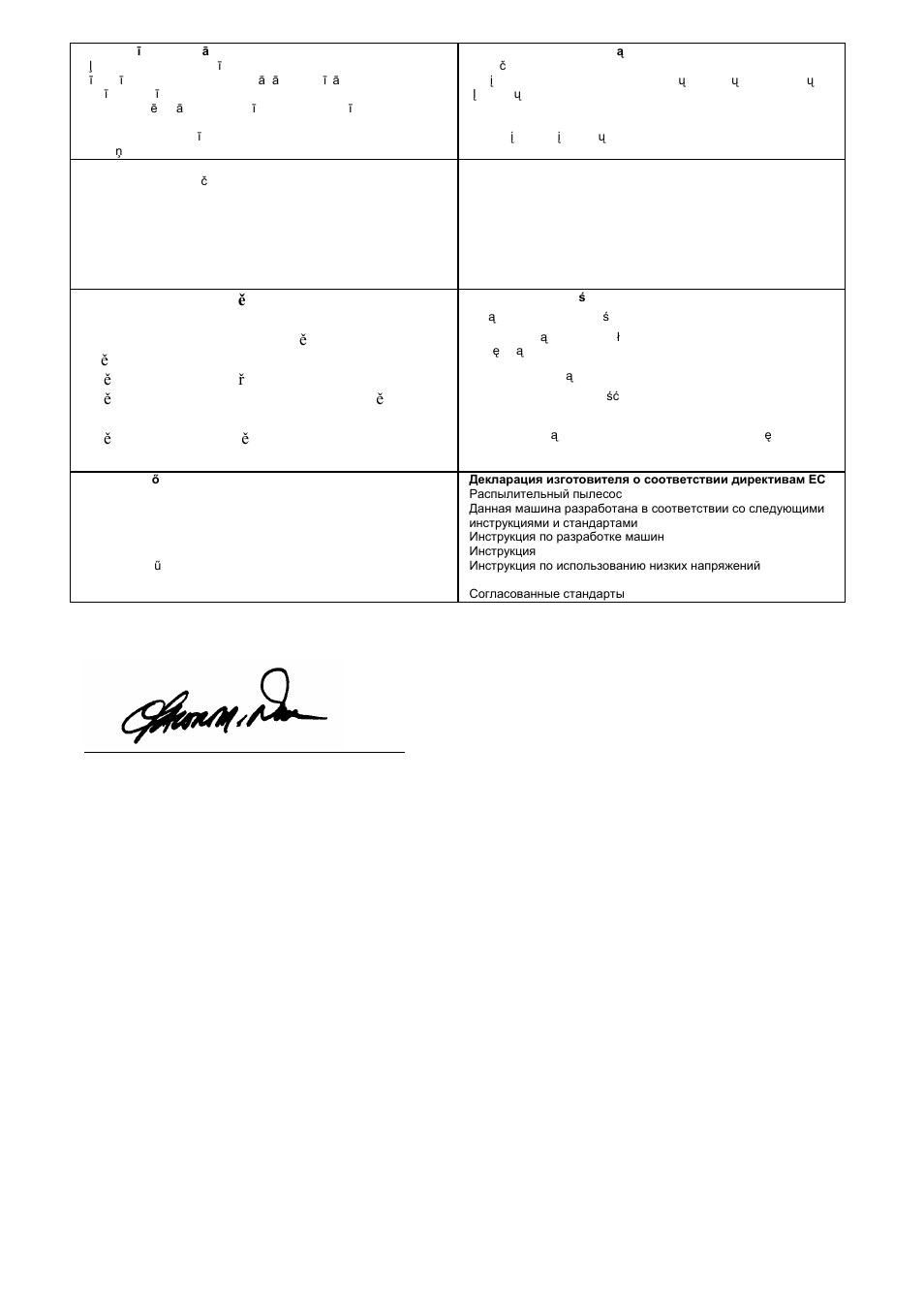 Nilfisk-Advance America 56262214 User Manual | Page 19 / 20