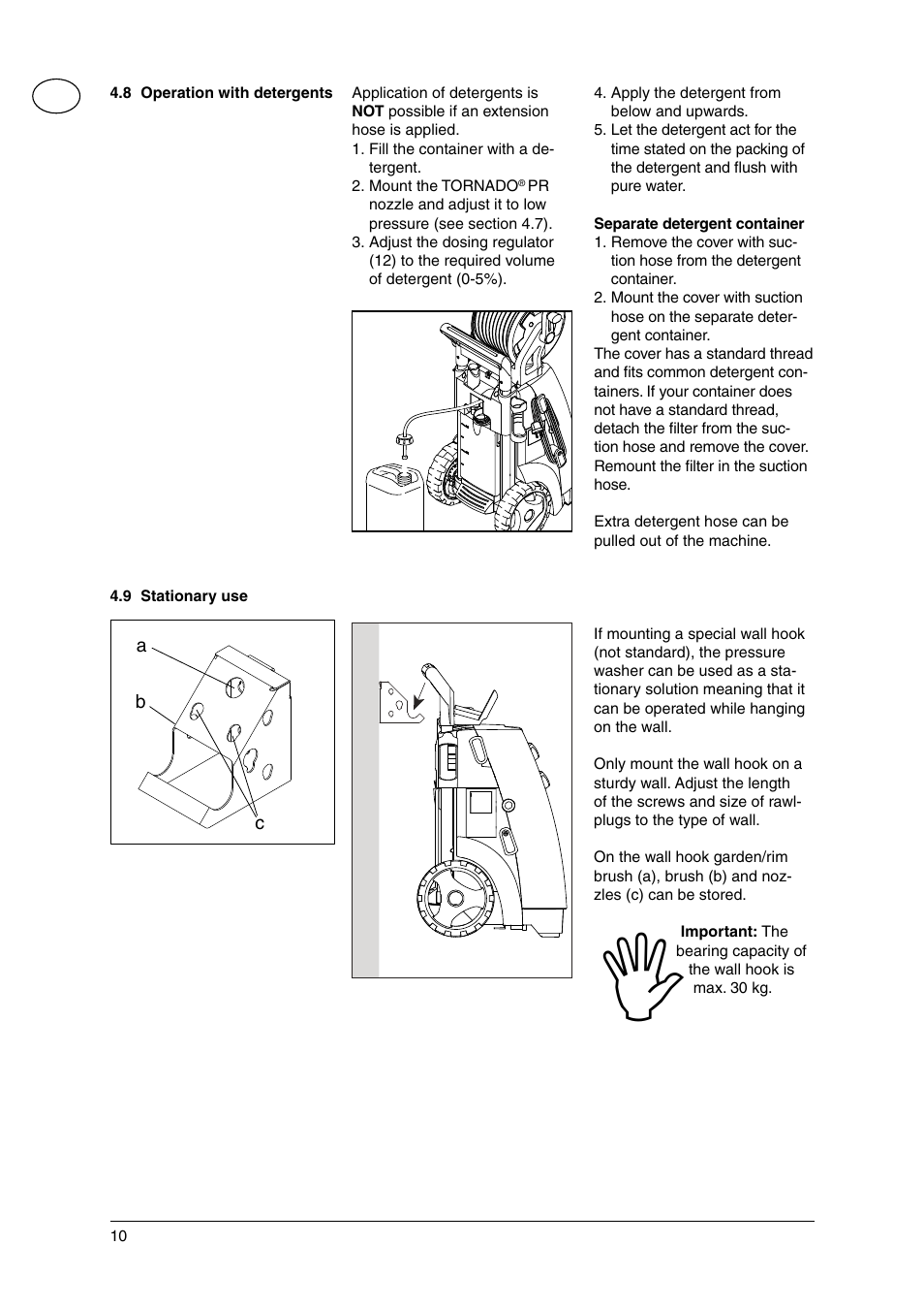 Nilfisk-Advance America P 130.2 User Manual | Page 10 / 20