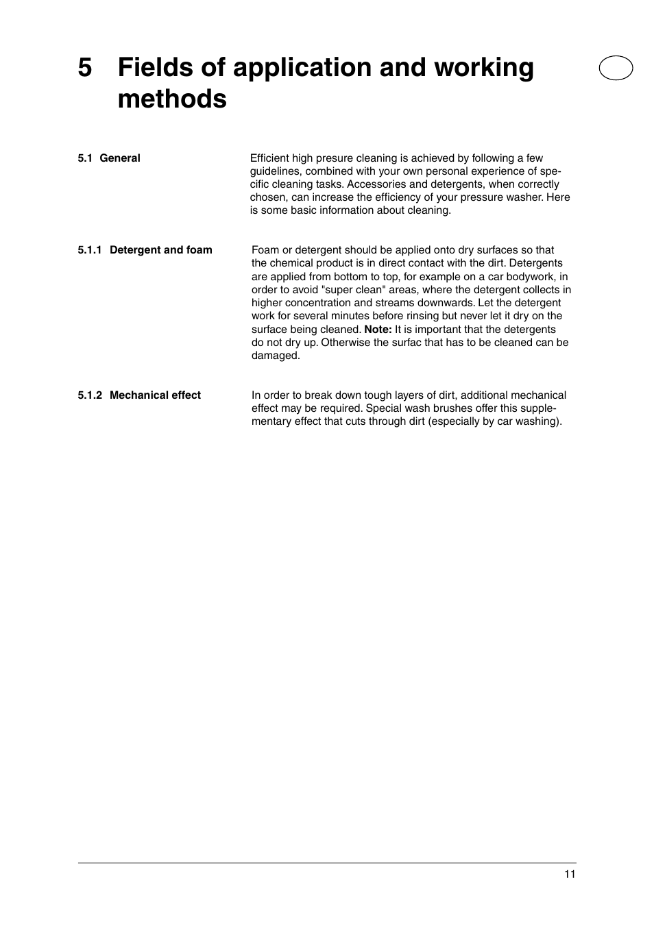 5 fields of application and working methods | Nilfisk-Advance America P 130.2 User Manual | Page 11 / 20