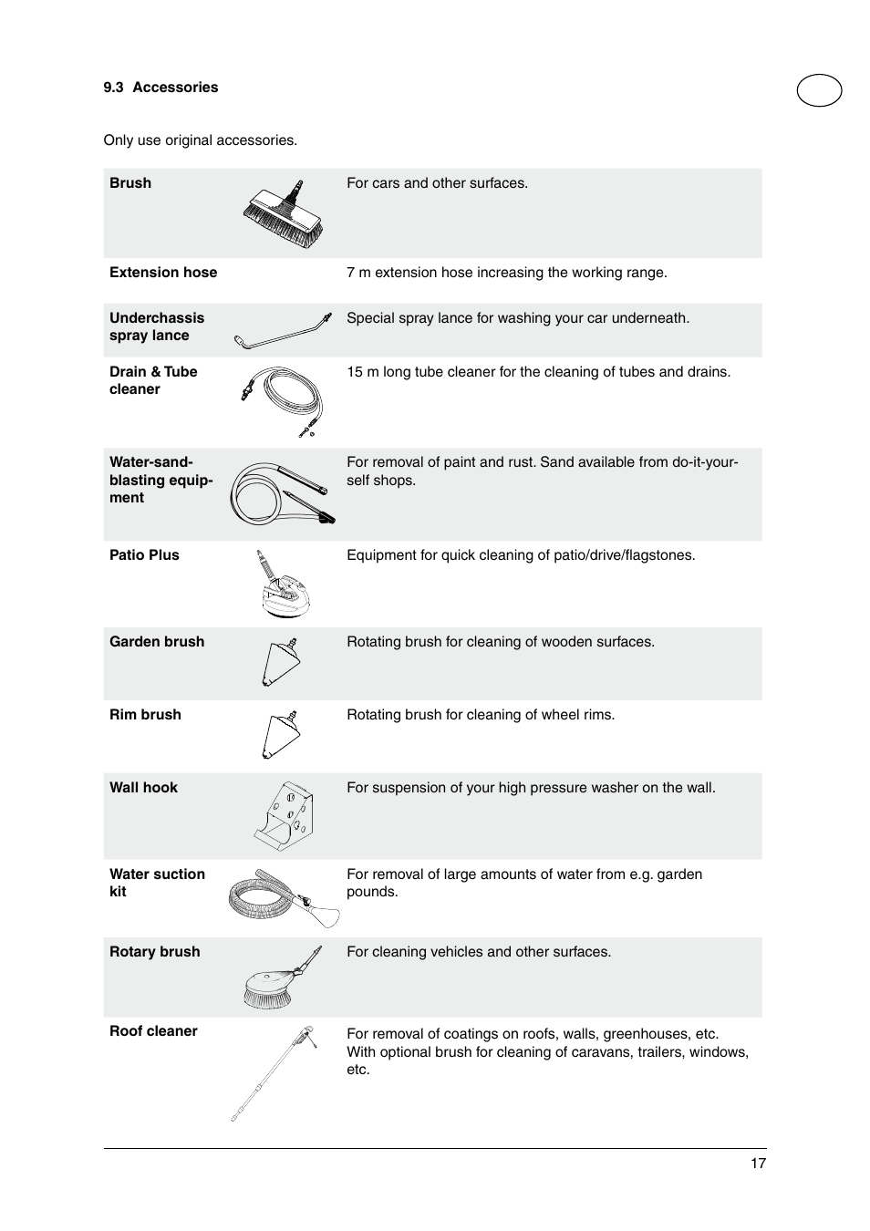 Nilfisk-Advance America P 130.2 User Manual | Page 17 / 20