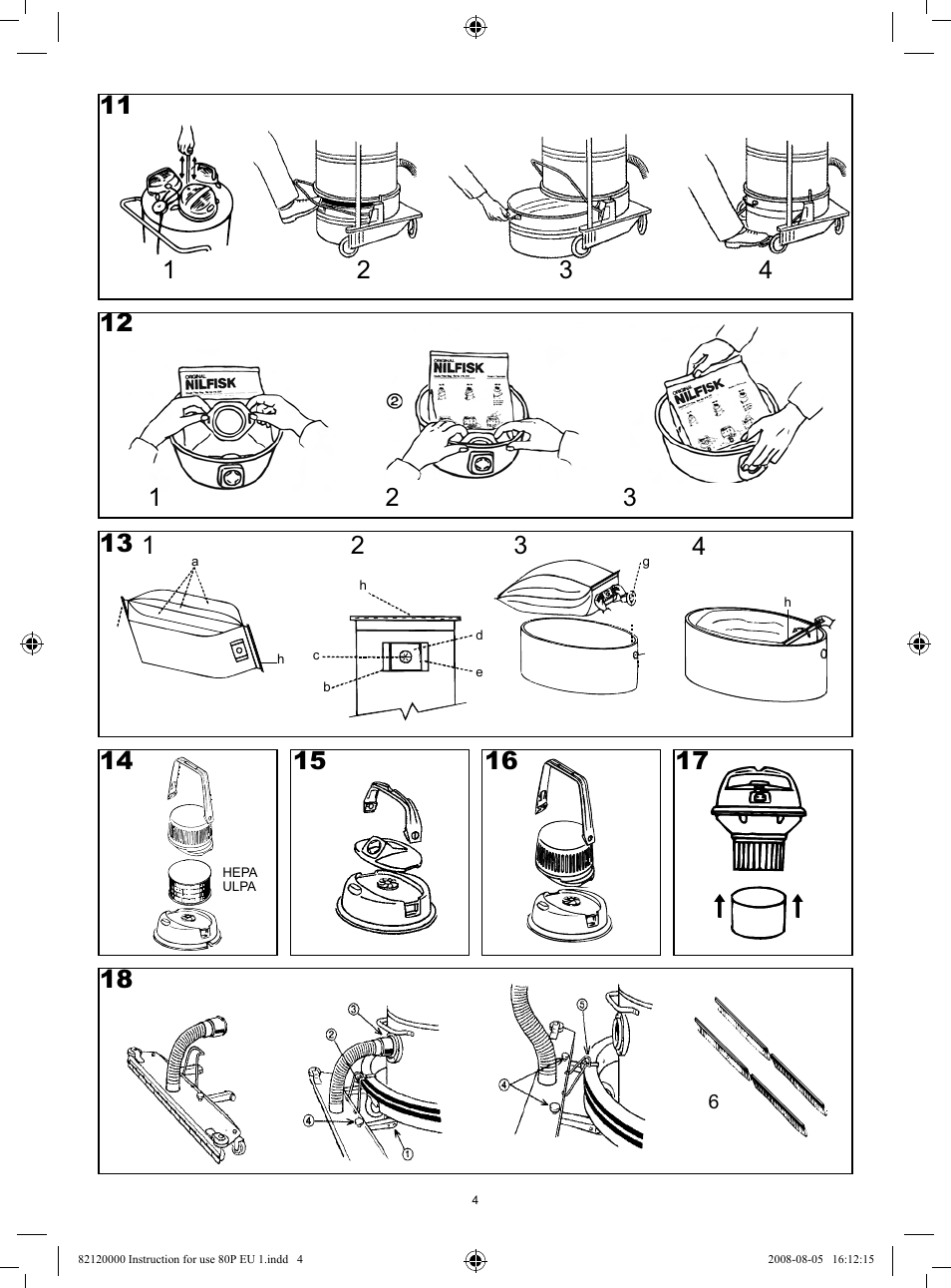 Nilfisk-Advance America 82 User Manual | Page 4 / 60