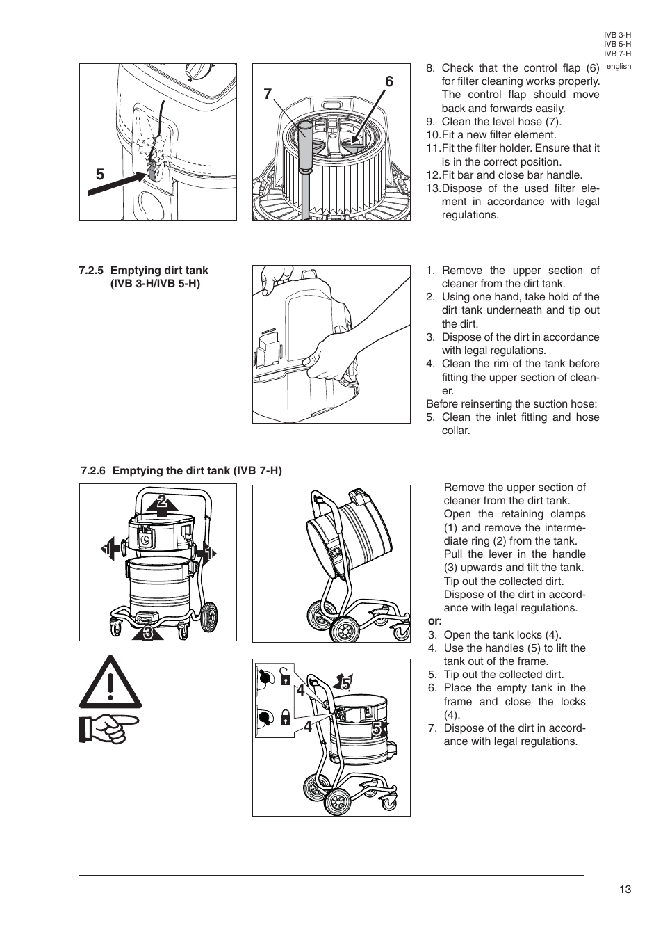 Nilfisk-Advance America IVB 5-H User Manual | Page 15 / 19