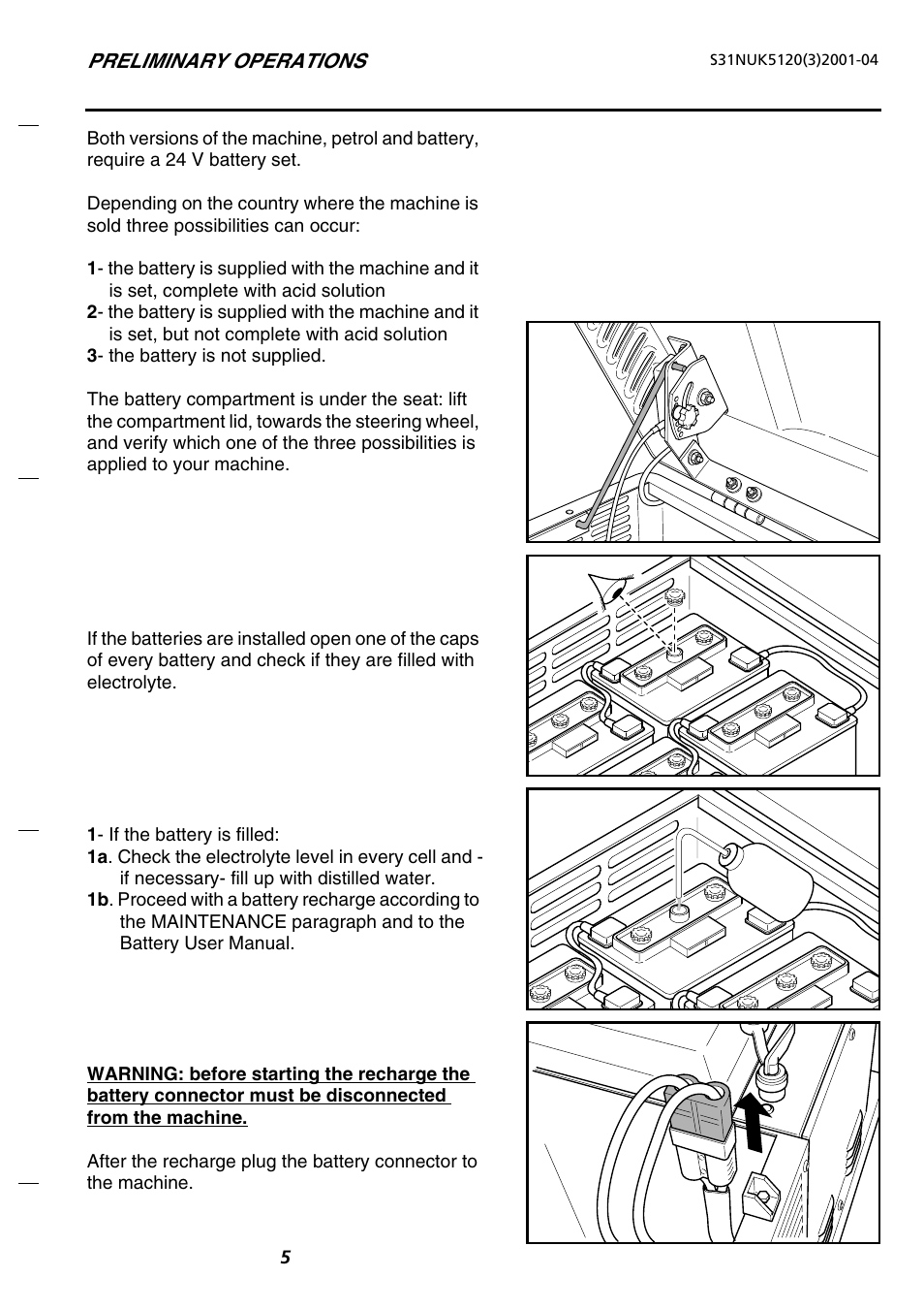 Nilfisk-Advance America SR 5120 P/B User Manual | Page 7 / 30