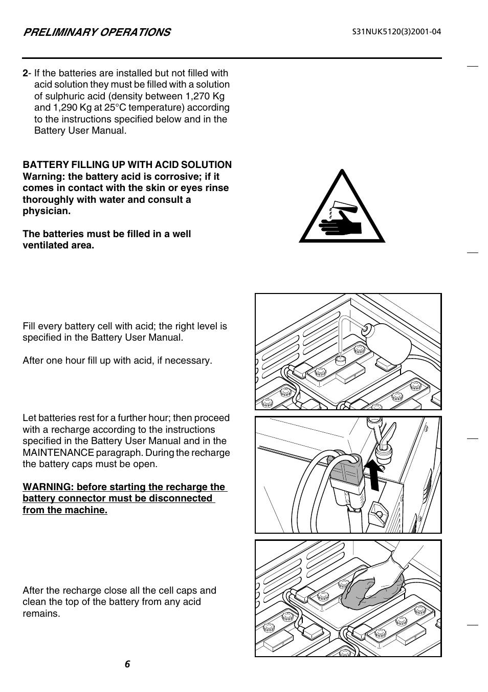 Nilfisk-Advance America SR 5120 P/B User Manual | Page 8 / 30