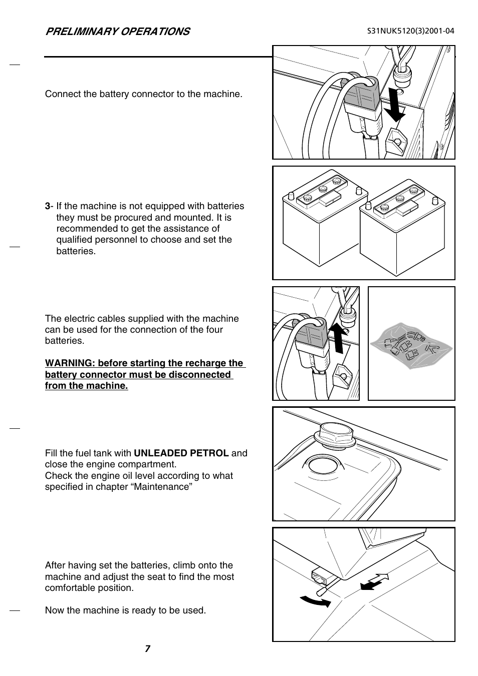 Nilfisk-Advance America SR 5120 P/B User Manual | Page 9 / 30