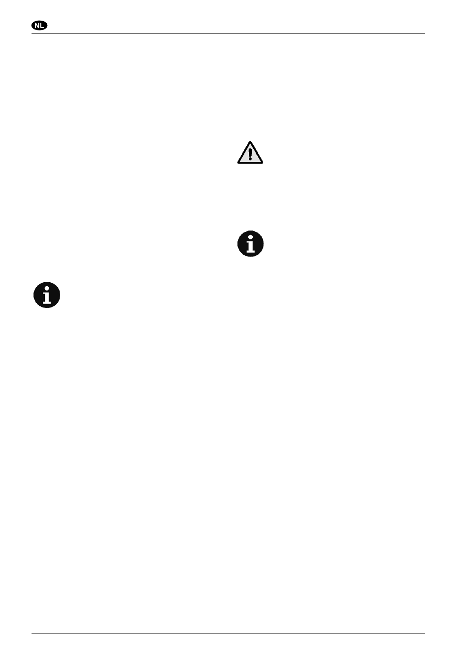 Inleiding, Algemene waarschuwingen, Gebruikershandleiding | Nilfisk-Advance America Sweeper SR 1700D 2W D User Manual | Page 58 / 84