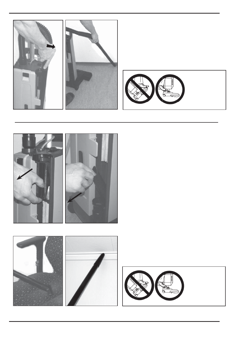 Important | Nilfisk-Advance America SPECTRUM 12P User Manual | Page 10 / 36