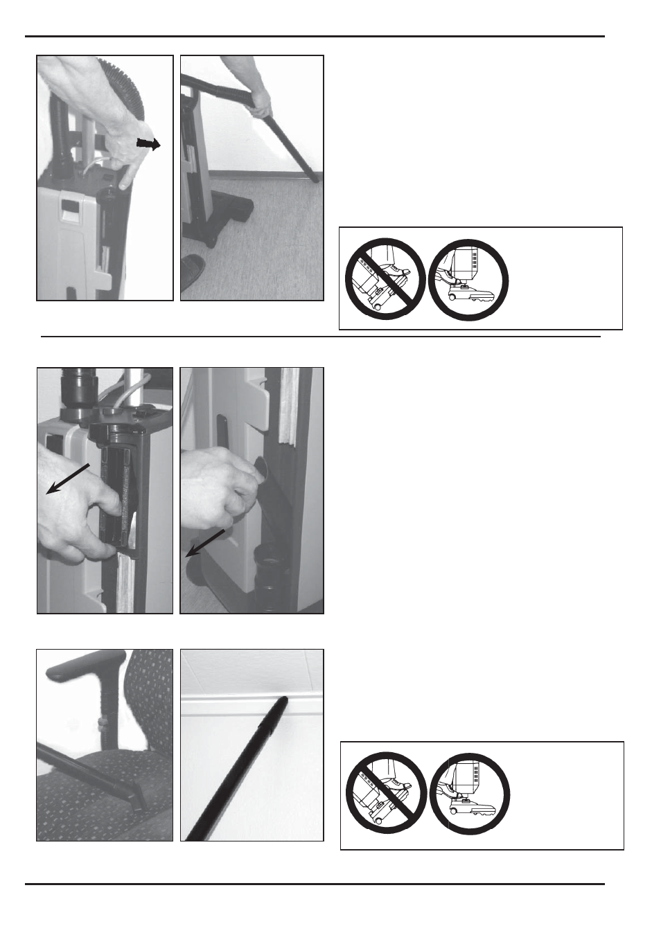Important | Nilfisk-Advance America SPECTRUM 12P User Manual | Page 20 / 36