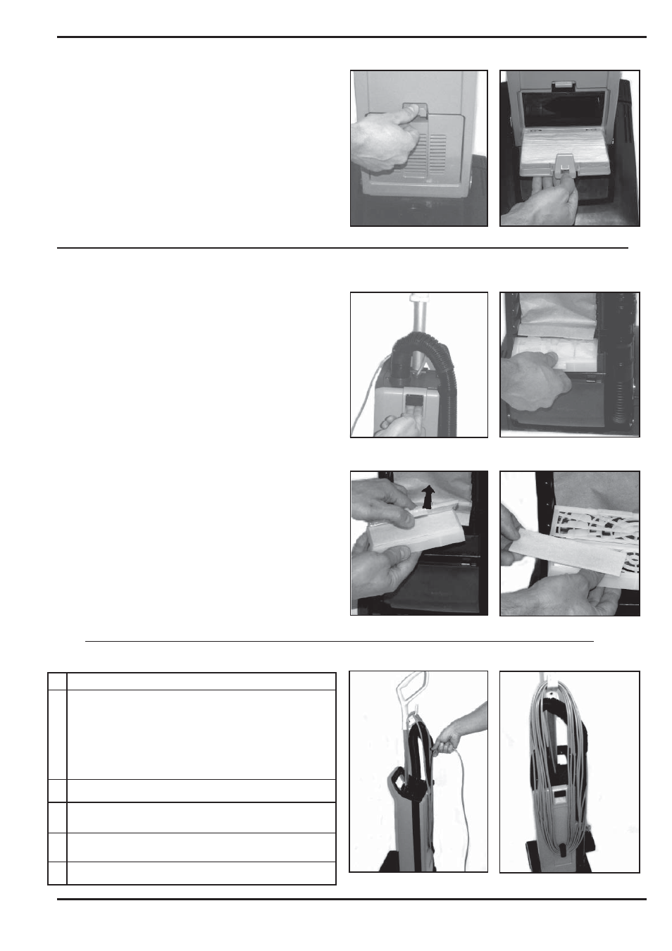 Remplacement du filtre d’évacuation | Nilfisk-Advance America SPECTRUM 12P User Manual | Page 23 / 36