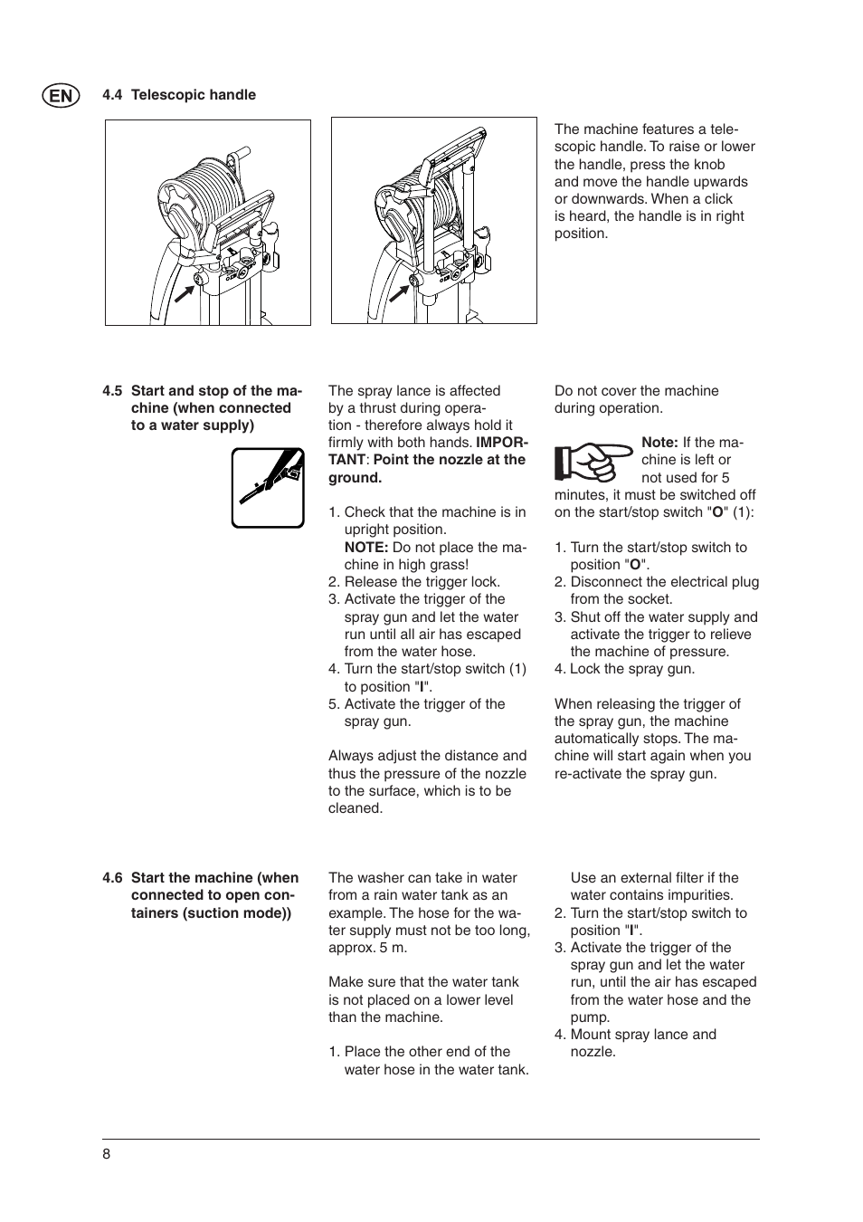 Nilfisk-Advance America E 140.2 User Manual | Page 8 / 19