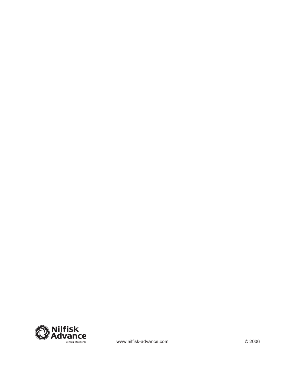 Nilfisk-Advance America Advolution UHR 70-1700 User Manual | Page 30 / 30