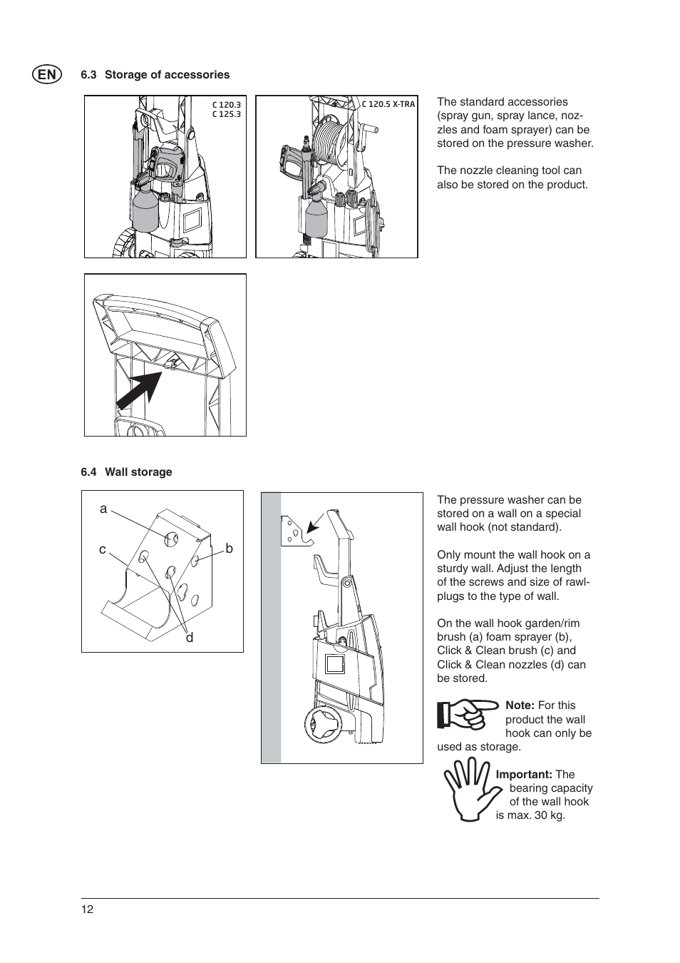 Nilfisk-Advance America C 125.3 User Manual | Page 12 / 20