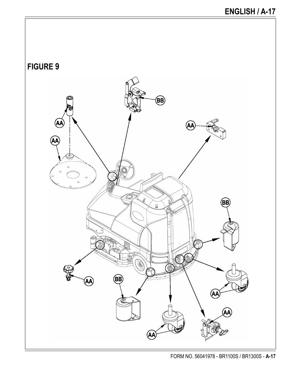 Nilfisk-Advance America ECOFLEX BR1100S User Manual | Page 17 / 50