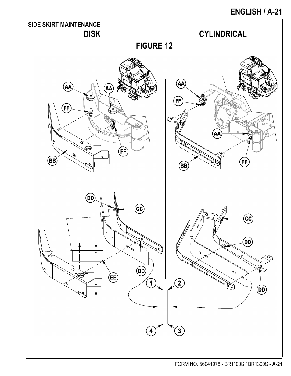 Nilfisk-Advance America ECOFLEX BR1100S User Manual | Page 21 / 50