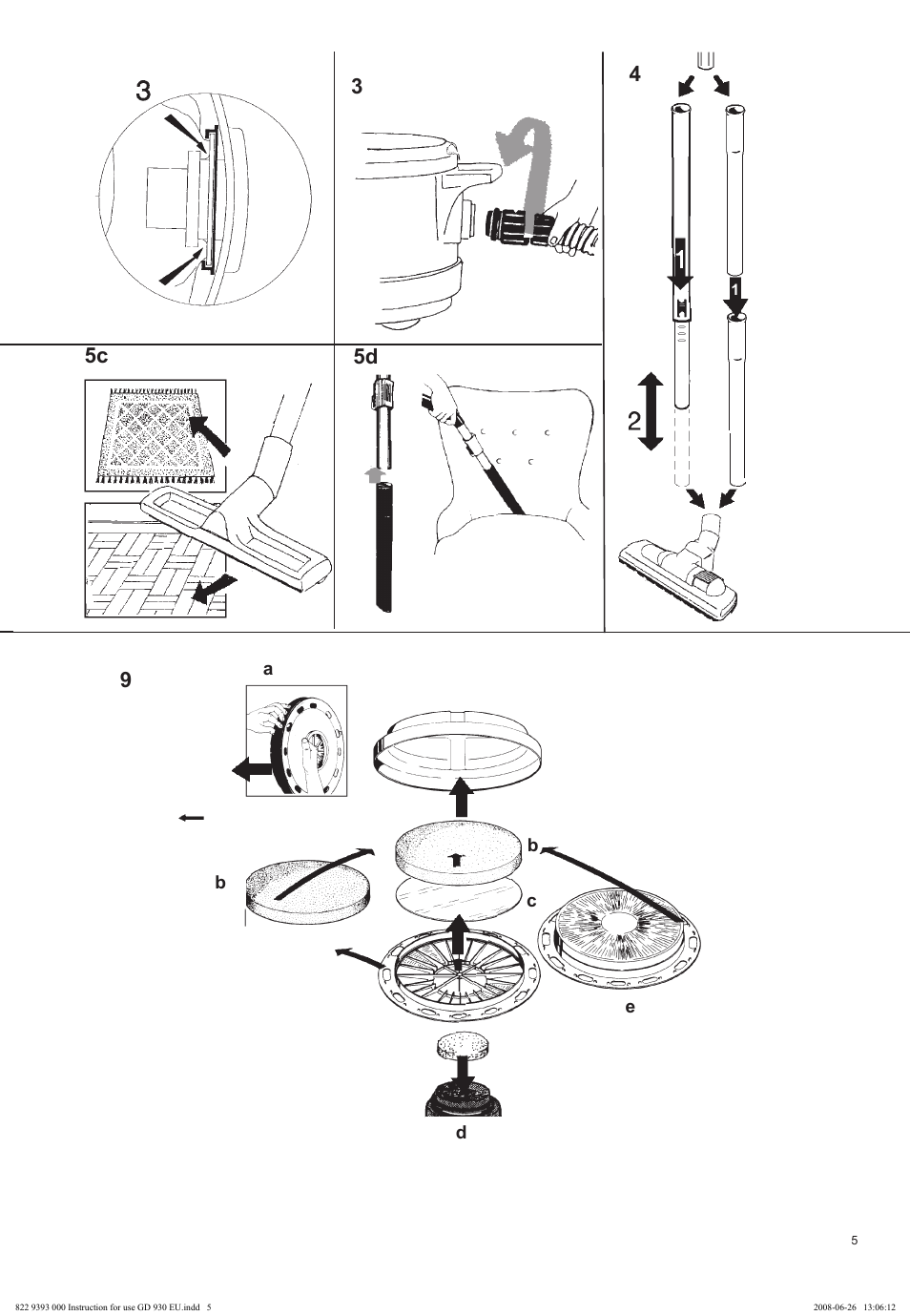 Nilfisk-Advance America GD 930 User Manual | Page 5 / 32