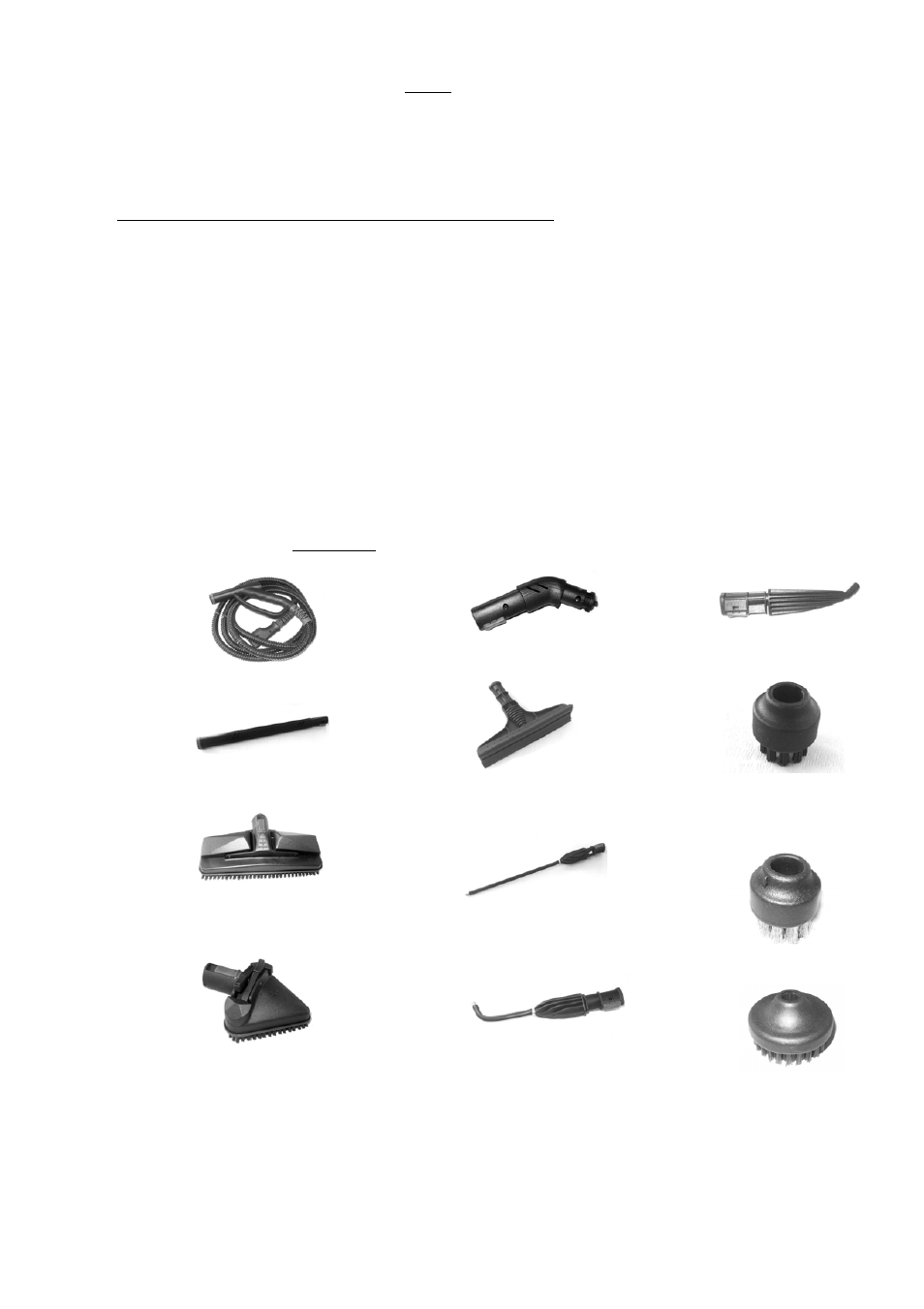 Attachments | Nilfisk-Advance America GR 8000 User Manual | Page 5 / 16