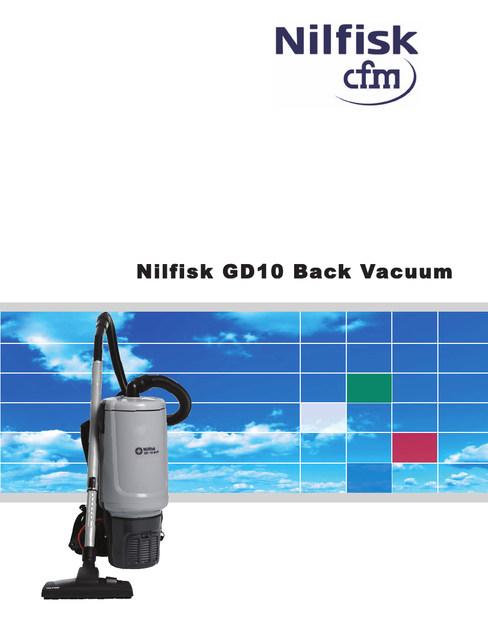 Nilfisk-Advance America CFM GD10 User Manual | 4 pages