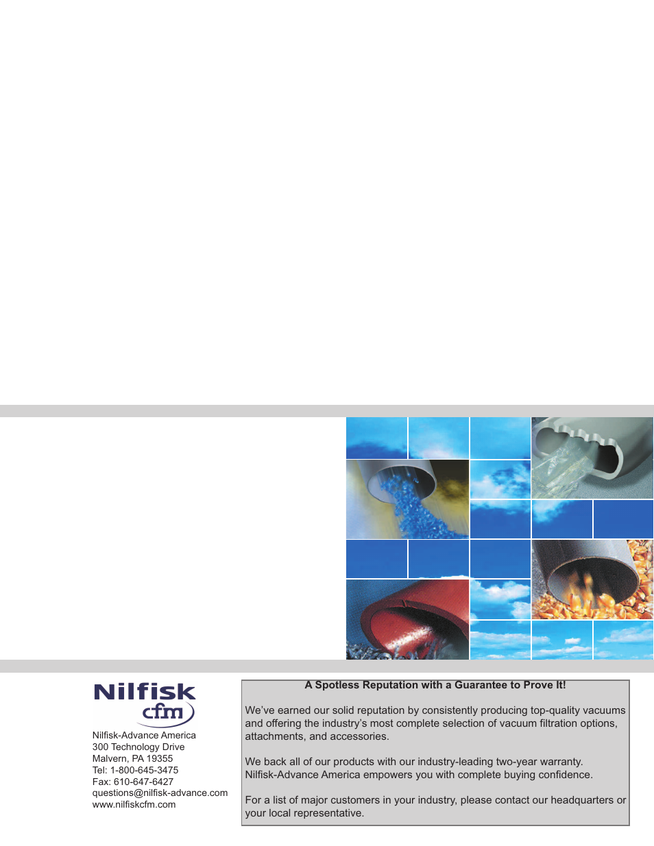 Gd10 back 1 | Nilfisk-Advance America CFM GD10 User Manual | Page 4 / 4