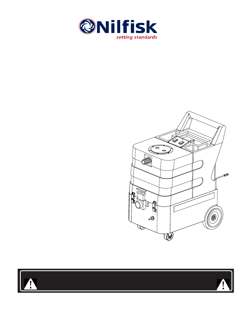 Nilfisk-Advance America MX 307 H User Manual | 72 pages