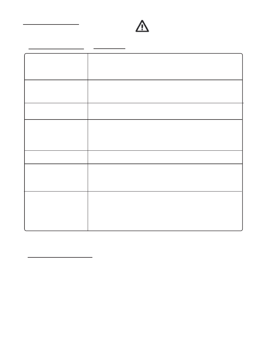Specifications | Nilfisk-Advance America MX 307 H User Manual | Page 8 / 72