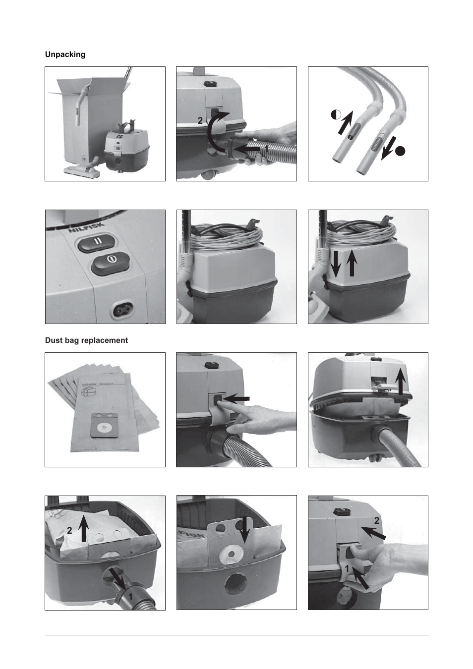 Nilfisk-Advance America GD 1000 User Manual | Page 4 / 12