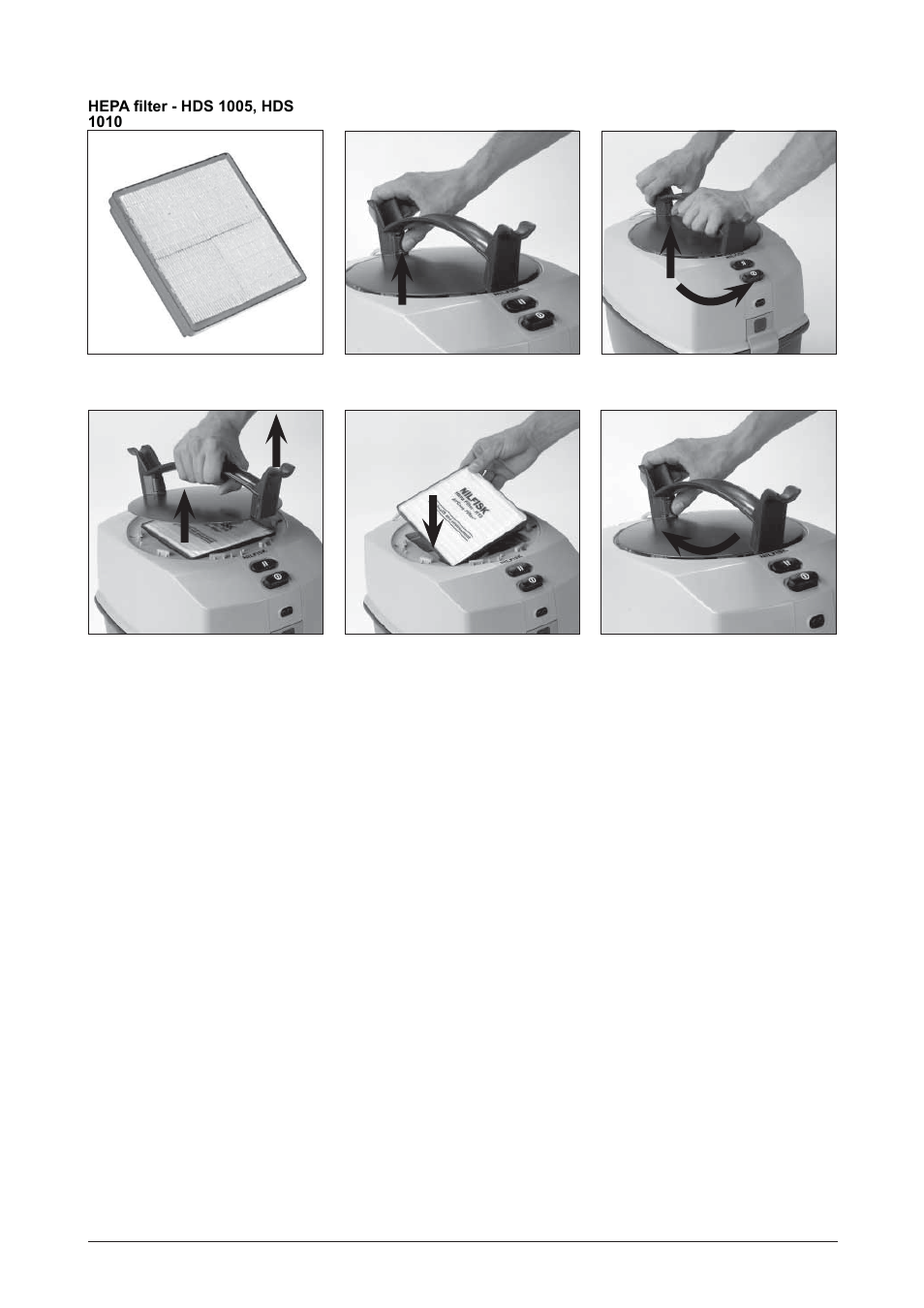 Nilfisk-Advance America GD 1000 User Manual | Page 6 / 12