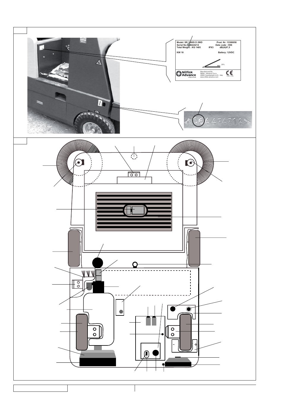 Nilfisk-Advance America SR 1800S 2WD User Manual | Page 110 / 118