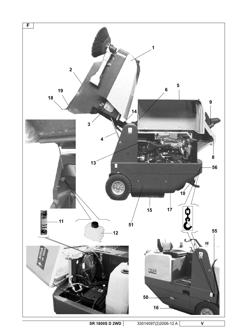 Nilfisk-Advance America SR 1800S 2WD User Manual | Page 111 / 118