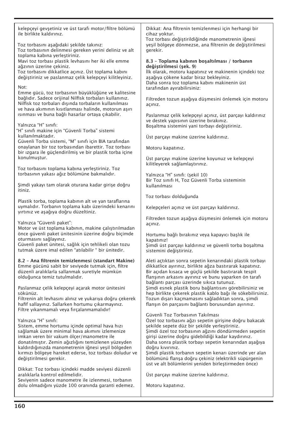 Nilfisk-Advance America IVT-1000CR User Manual | Page 160 / 172