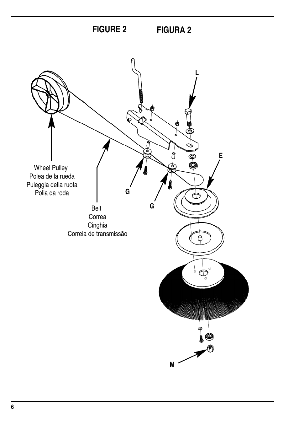 Figura 2 figure 2 | Nilfisk-Advance America SW 650 User Manual | Page 7 / 12