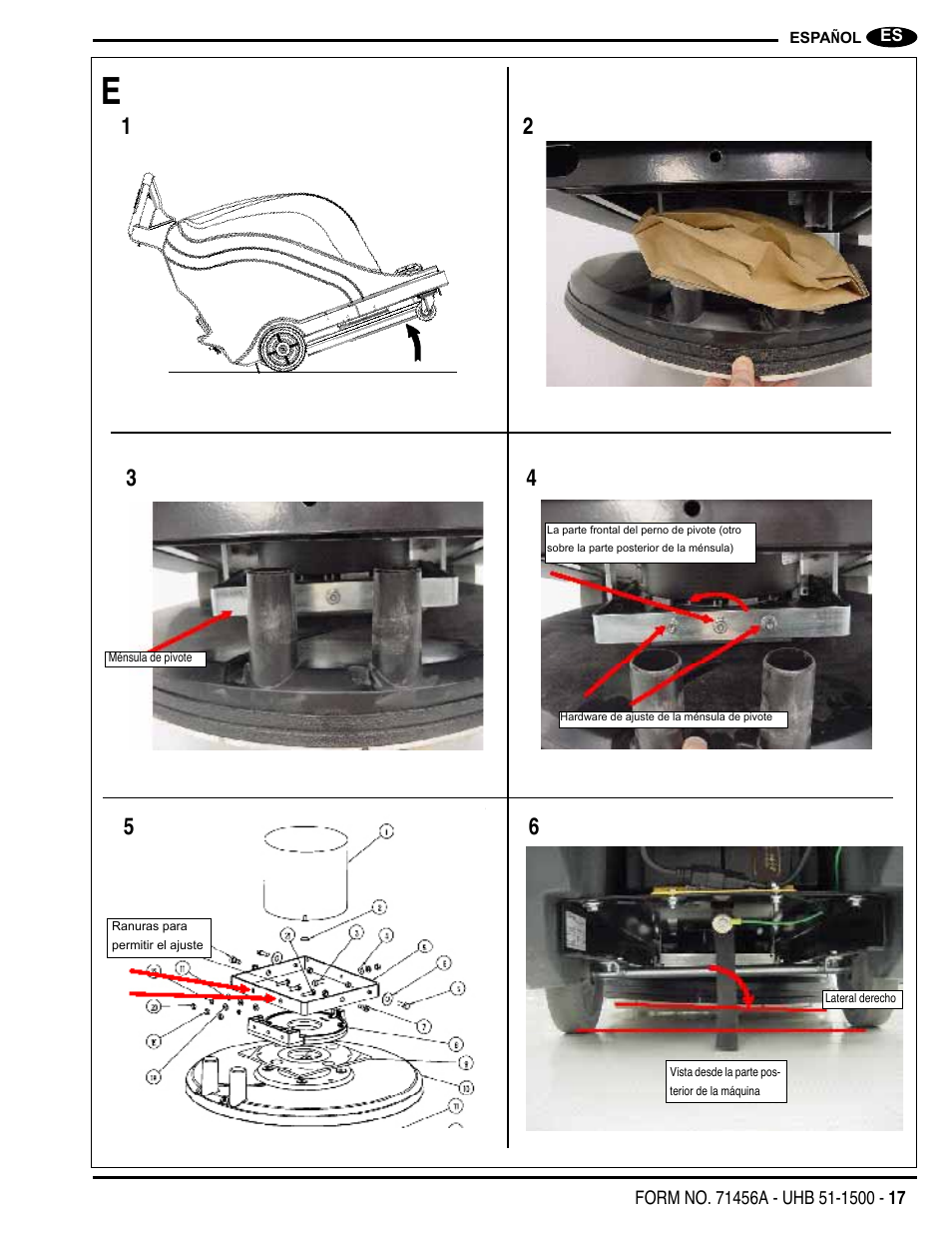 Nilfisk-Advance America 01610A User Manual | Page 17 / 48