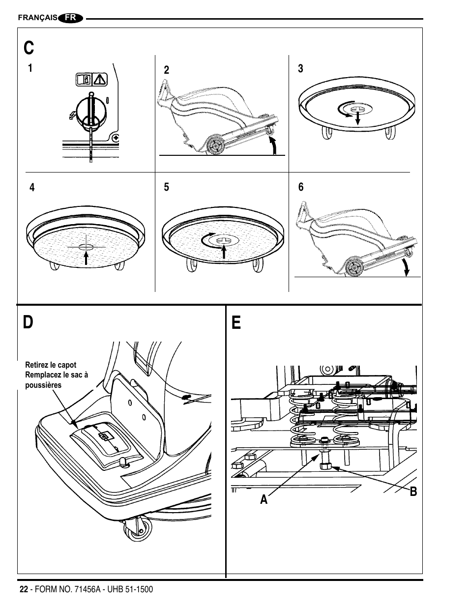 Nilfisk-Advance America 01610A User Manual | Page 22 / 48